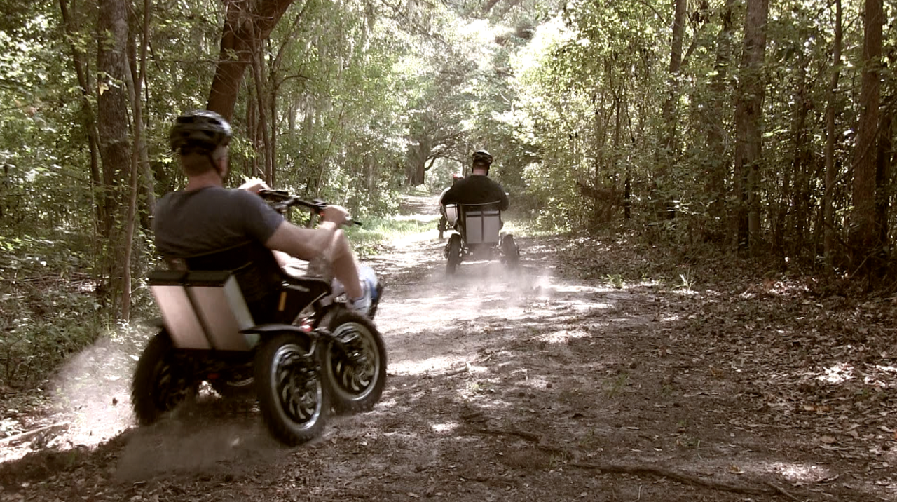 zoom_the_woods__68487 - Compassion Mobility | Wheelchair Accessible Vans, Trucks & SUVs | Hand Controls | Mobility Scooters | Action Track Chair | Tracked Wheelchair | Automobile Mobility Solutions