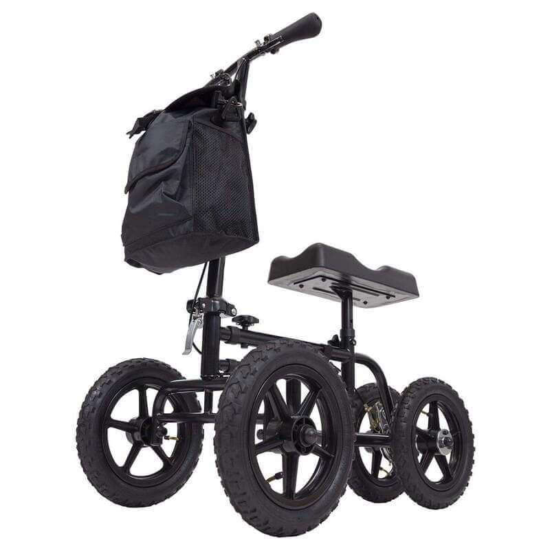 All_terrain_knee_Walker_black - Compassion Mobility | Wheelchair Accessible Vans, Trucks & SUVs | Hand Controls | Mobility Scooters | Action Track Chair | Tracked Wheelchair | Automobile Mobility Solutions