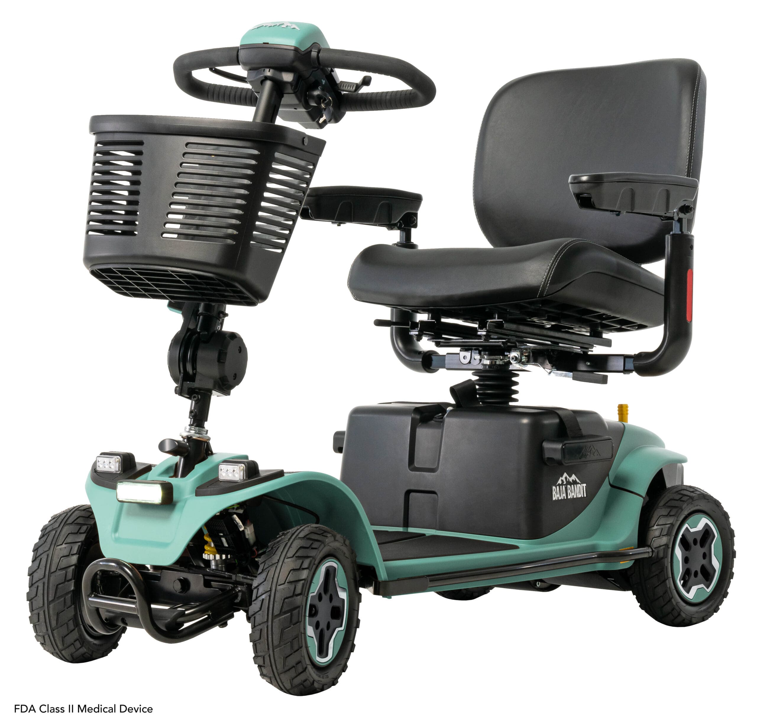 BajaBandit_Sage_Left - Compassion Mobility | Wheelchair Accessible Vans, Trucks & SUVs | Hand Controls | Mobility Scooters | Action Track Chair | Tracked Wheelchair | Automobile Mobility Solutions
