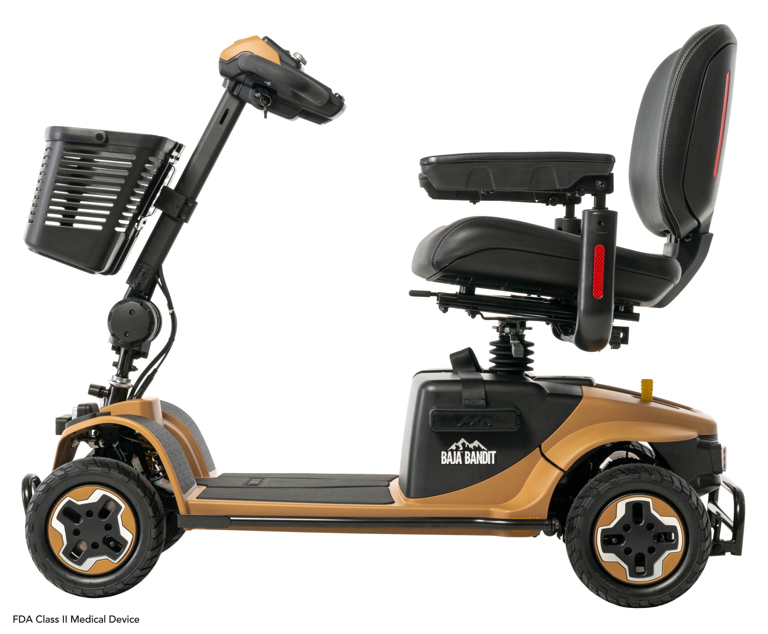 BajaBandit_Tan_Profile_Left - Compassion Mobility | Wheelchair Accessible Vans, Trucks & SUVs | Hand Controls | Mobility Scooters | Action Track Chair | Tracked Wheelchair | Automobile Mobility Solutions