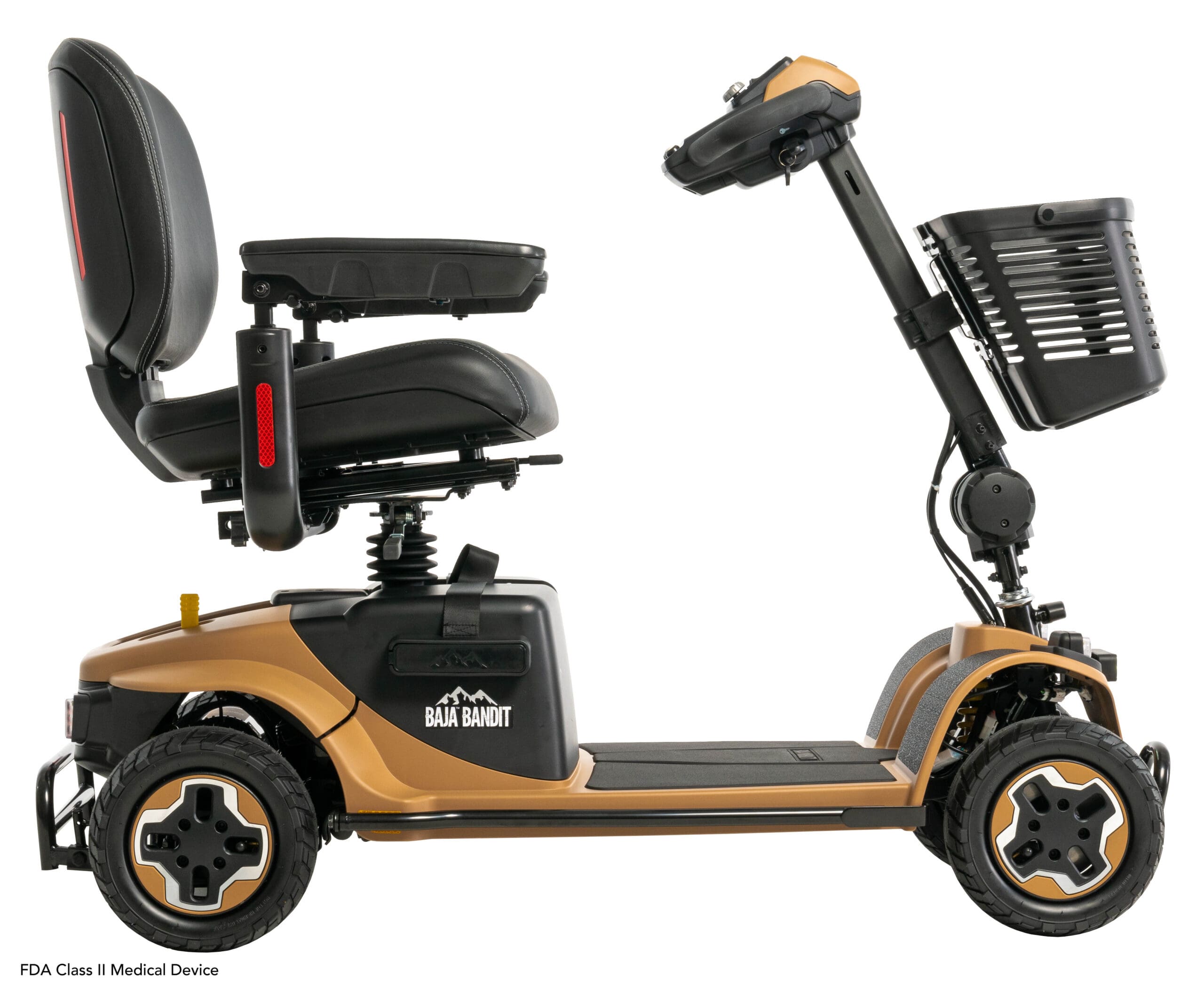 BajaBandit_Tan_Profile_Right - Compassion Mobility | Wheelchair Accessible Vans, Trucks & SUVs | Hand Controls | Mobility Scooters | Action Track Chair | Tracked Wheelchair | Automobile Mobility Solutions